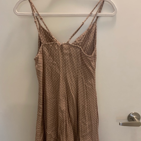American Eagle Pink Polka Dot Dress - Picture 2 of 2
